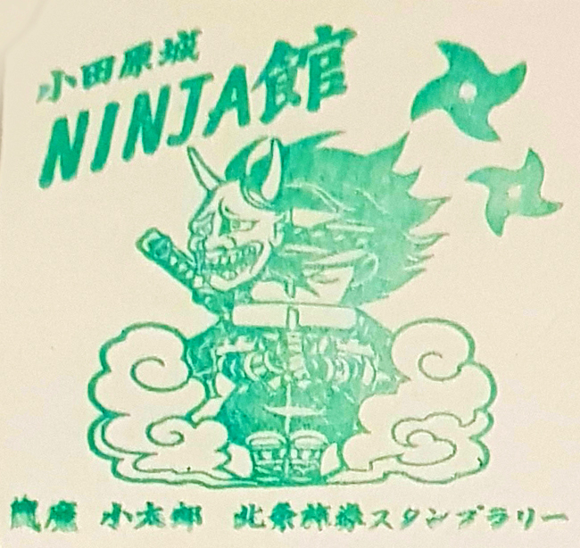 Tampon de la Ninja Experience